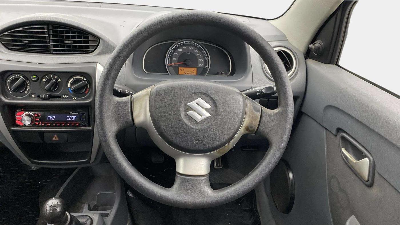 2014 Maruti Alto 800 LXI, Petrol, Manual, 54,726 km, Steering Wheel Close Up