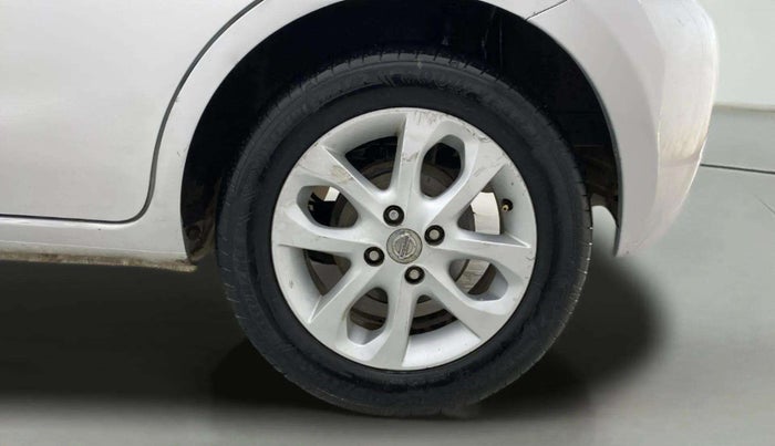 2015 Nissan Micra XV CVT, CNG, Automatic, 1,19,378 km, Left Rear Wheel