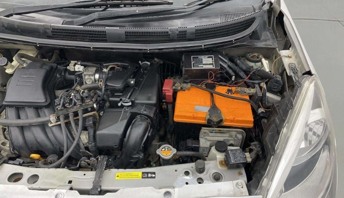 2015 Nissan Micra XV CVT, CNG, Automatic, 1,19,378 km, Engine View - Left