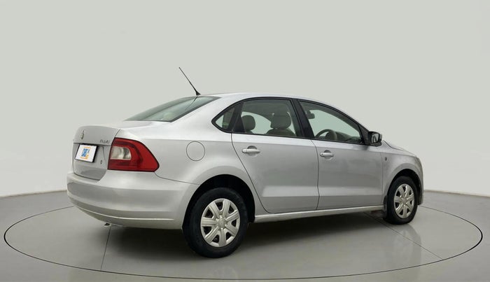2012 Skoda Rapid AMBITION 1.6 TDI CR MT, Diesel, Manual, 50,085 km, Right Back Diagonal