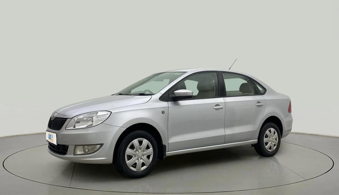 2012 Skoda Rapid AMBITION 1.6 TDI CR MT, Diesel, Manual, 50,085 km, Left Front Diagonal