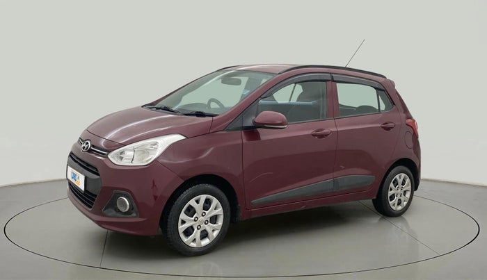 2015 Hyundai Grand i10 SPORTZ 1.2 KAPPA VTVT, Petrol, Manual, 20,707 km, Left Front Diagonal