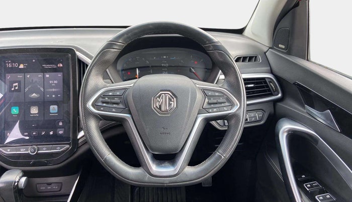 2020 MG HECTOR SHARP 1.5 DCT PETROL, Petrol, Automatic, 16,538 km, Steering Wheel Close Up