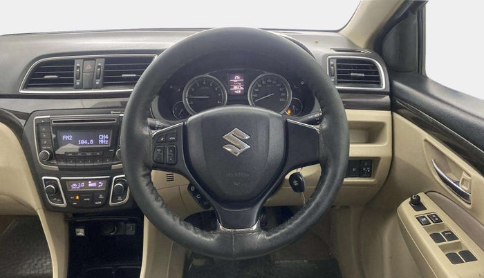 2018 Maruti Ciaz DELTA 1.4 MT PETROL, Petrol, Manual, 38,626 km, Steering Wheel Close Up