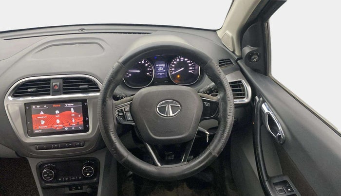 2018 Tata TIGOR XZ PLUS PETROL, CNG, Manual, 89,087 km, Steering Wheel Close Up