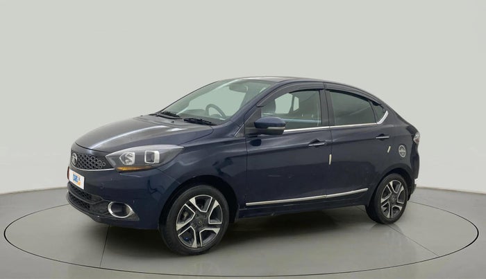 2018 Tata TIGOR XZ PLUS PETROL, CNG, Manual, 89,087 km, Left Front Diagonal