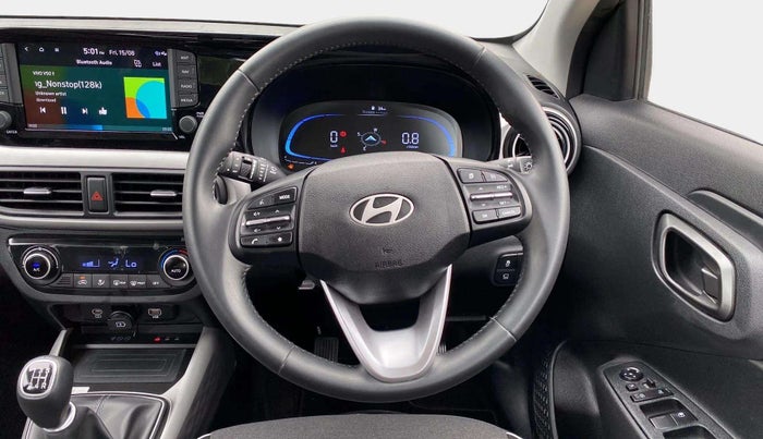 2024 Hyundai EXTER SX (O) CONNECT, Petrol, Manual, 4,470 km, Steering Wheel Close Up