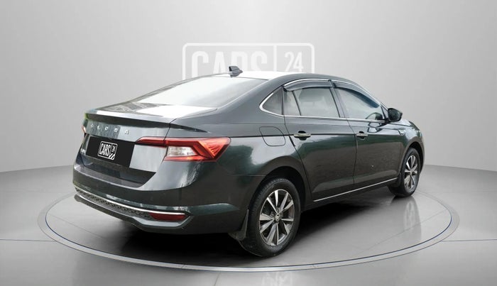 2023 Skoda SLAVIA STYLE 1.0L TSI AT, Petrol, Automatic, 17,795 km, Right Back Diagonal