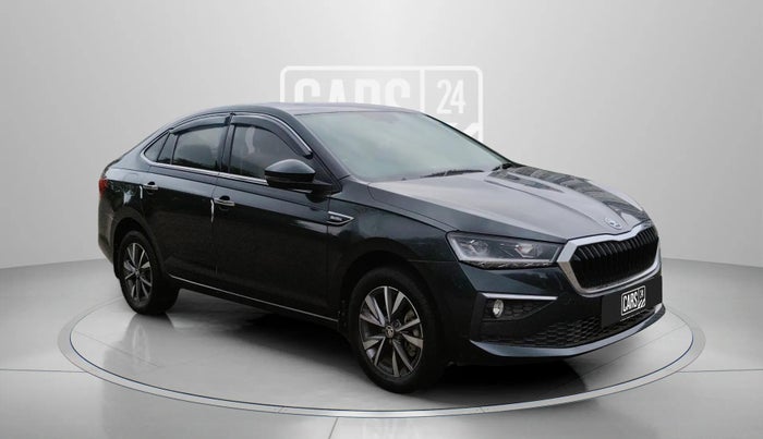 2023 Skoda SLAVIA STYLE 1.0L TSI AT, Petrol, Automatic, 17,795 km, Right Front Diagonal