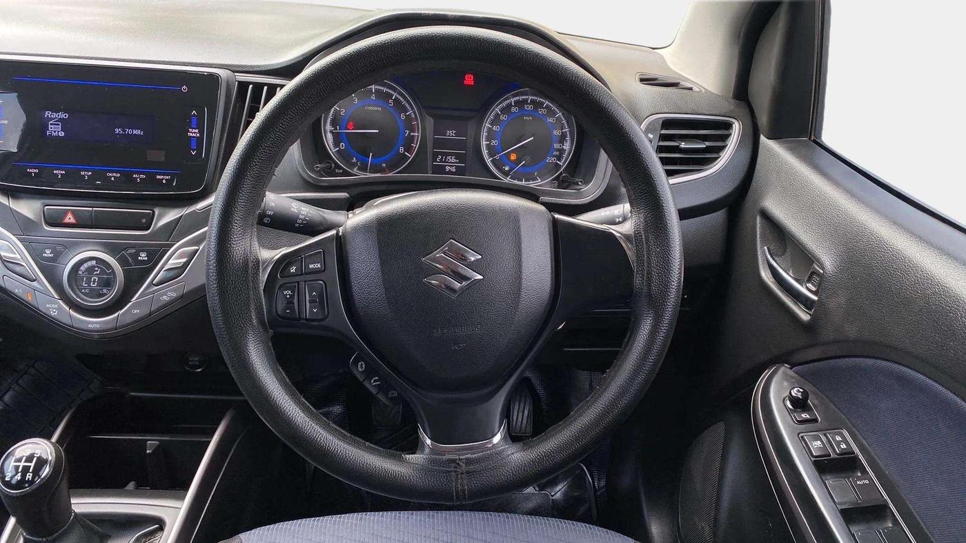 2020 Maruti Baleno DELTA PETROL 1.2, Petrol, Manual, 21,136 km, Steering Wheel Close Up