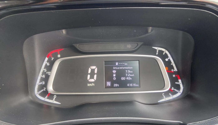 2021 KIA SONET HTX 1.0 IMT, Petrol, Manual, 41,624 km, Odometer Image