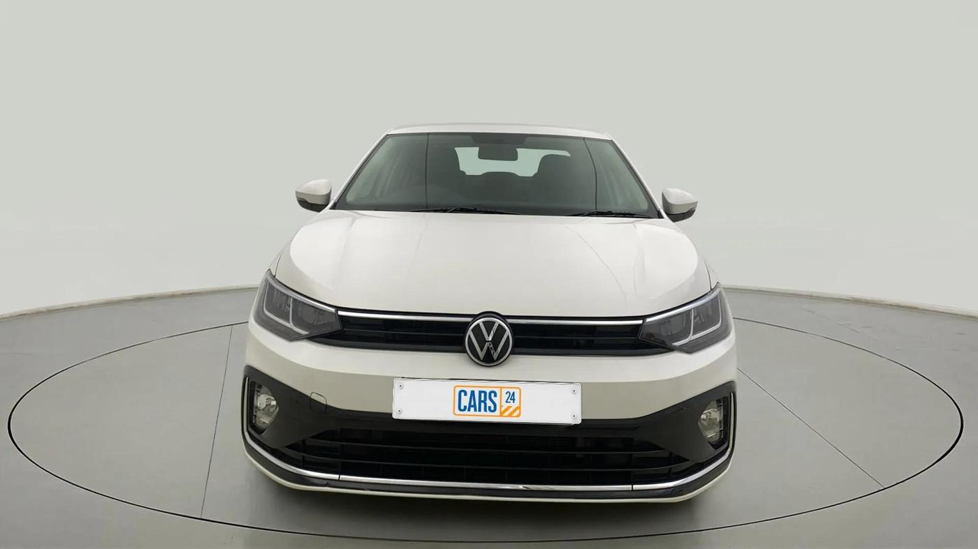2023 Volkswagen VIRTUS HIGHLINE TSI 1.0 AT, Petrol, Automatic, 9,857 km, Front
