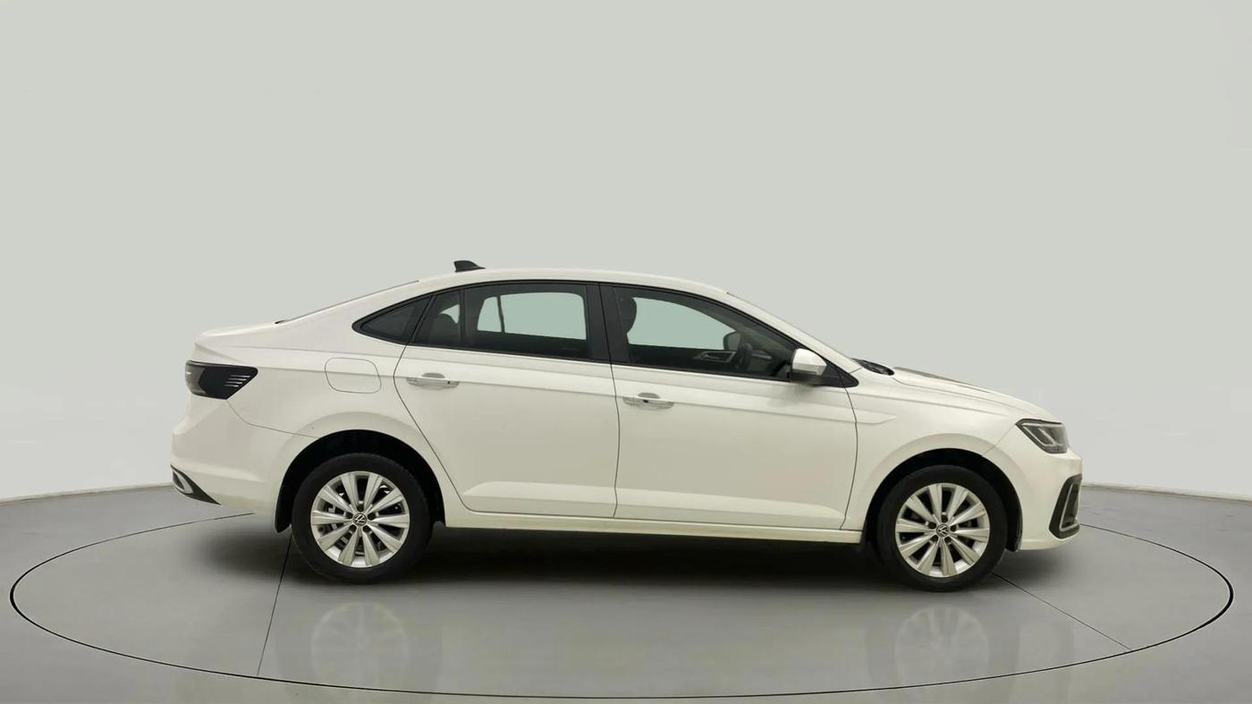 2023 Volkswagen VIRTUS HIGHLINE TSI 1.0 AT, Petrol, Automatic, 9,857 km, Right Side View