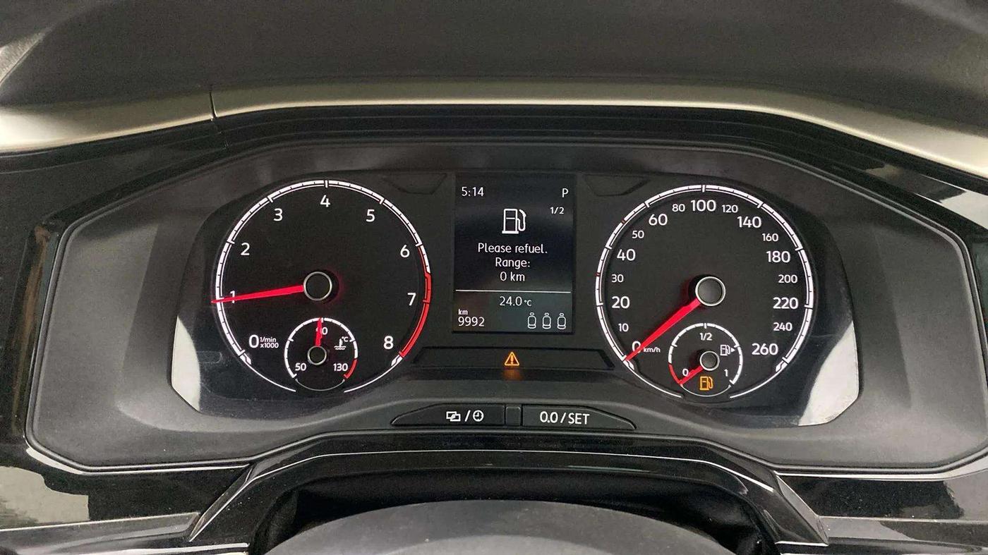 2023 Volkswagen VIRTUS HIGHLINE TSI 1.0 AT, Petrol, Automatic, 9,857 km, Odometer Image