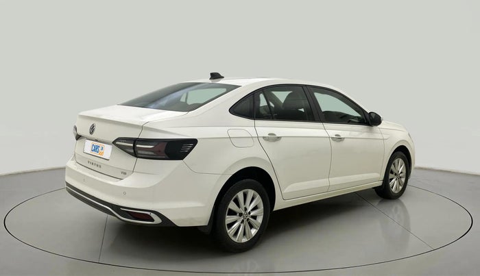 2023 Volkswagen VIRTUS HIGHLINE TSI 1.0 AT, Petrol, Automatic, 9,991 km, Right Back Diagonal