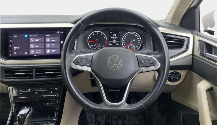 2023 Volkswagen VIRTUS HIGHLINE TSI 1.0 AT, Petrol, Automatic, 9,991 km, Steering Wheel Close Up