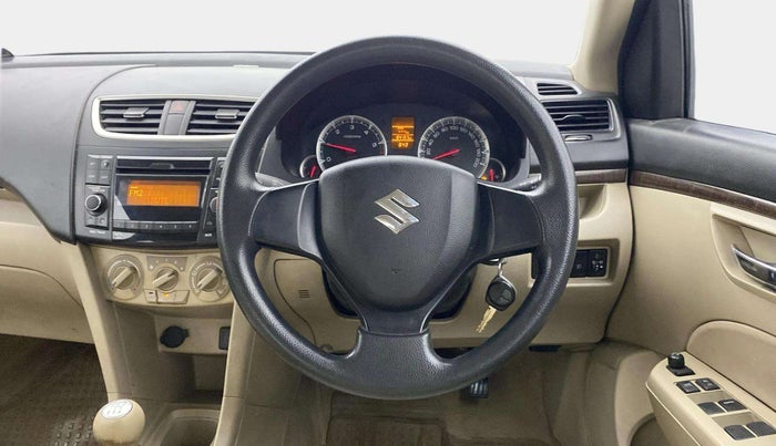 2015 Maruti Swift Dzire VDI, Diesel, Manual, 84,138 km, Steering Wheel Close Up