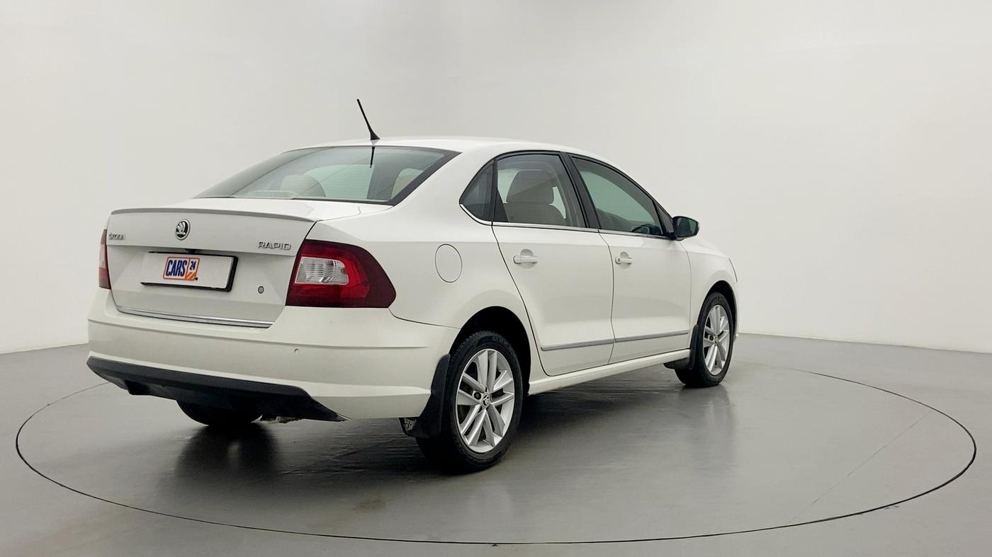 2020 Skoda Rapid STYLE 1.0TSI MT, Petrol, Manual, 9,983 km, Right Back Diagonal