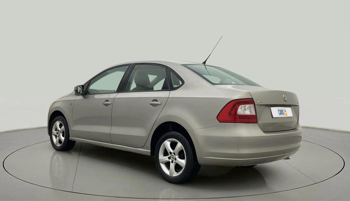 2012 Skoda Rapid ELEGANCE 1.6 MPI AT, Petrol, Automatic, 1,12,352 km, Left Back Diagonal