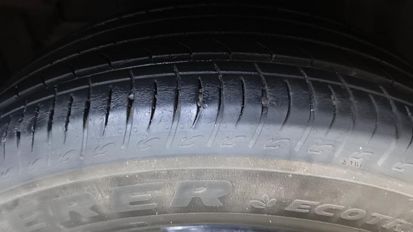 2024 Maruti BREZZA ZXI S-CNG, CNG, Manual, 29,170 km, Left Front Tyre Tread