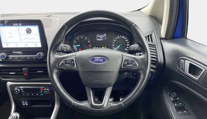 2018 Ford Ecosport TITANIUM 1.5L PETROL, Petrol, Manual, 35,419 km, Steering Wheel Close Up