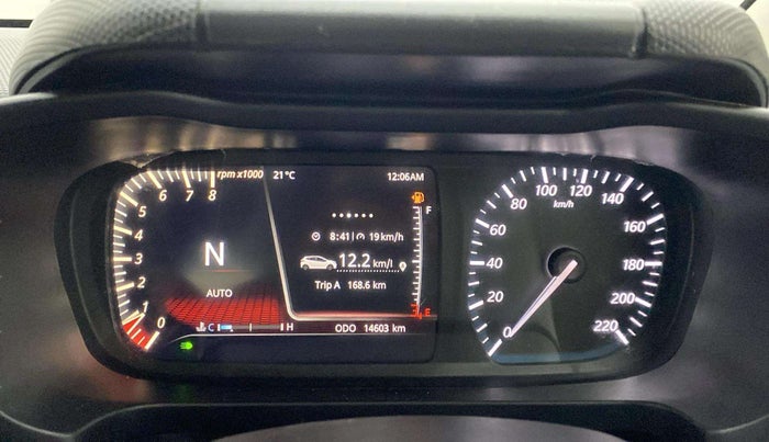 2023 Tata ALTROZ XZA, Petrol, Automatic, 14,559 km, Odometer Image