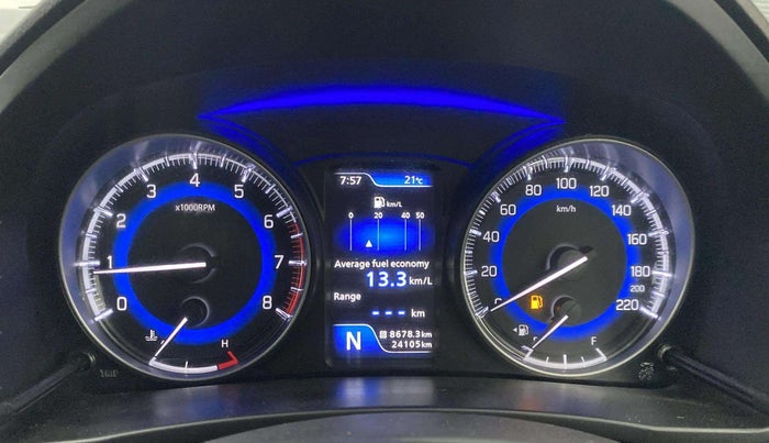 2021 Maruti Baleno ZETA CVT PETROL 1.2, Petrol, Automatic, 24,136 km, Odometer Image