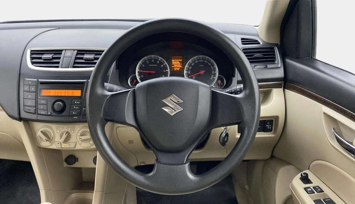 2013 Maruti Swift Dzire VXI, Petrol, Manual, 40,433 km, Steering Wheel Close Up