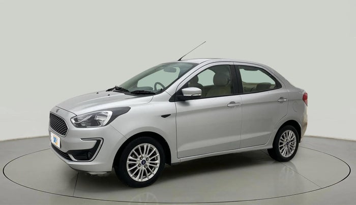 2018 Ford Figo Aspire TITANIUM 1.2 PETROL, Petrol, Manual, 1,04,619 km, Left Front Diagonal