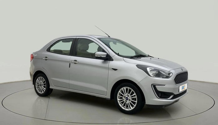 2018 Ford Figo Aspire TITANIUM 1.2 PETROL, Petrol, Manual, 1,04,619 km, Right Front Diagonal