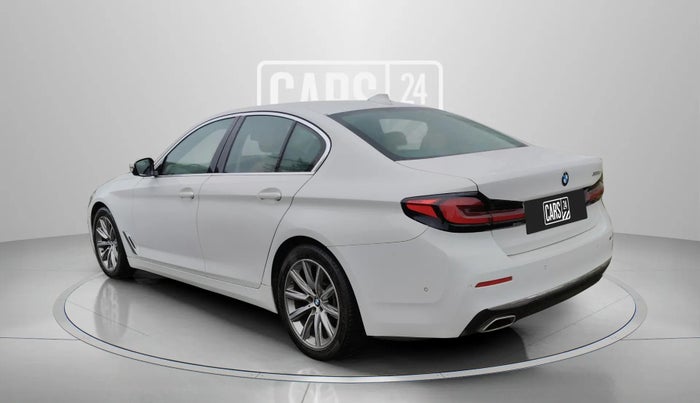 2021 BMW 5 Series 520D LUXURY LINE, Diesel, Automatic, 38,040 km, Left Back Diagonal