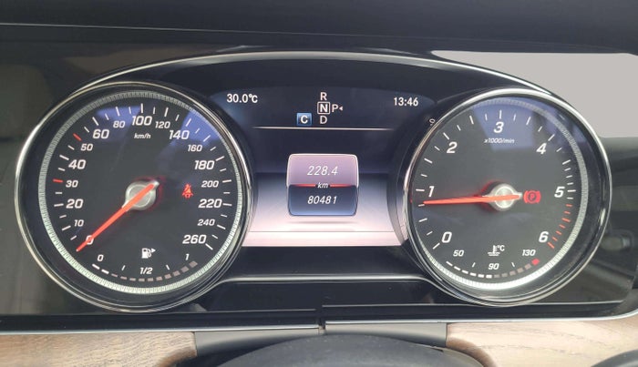 2018 Mercedes Benz E Class E 220 D, Diesel, Automatic, 80,378 km, Odometer Image