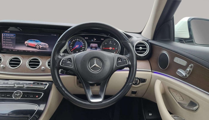 2018 Mercedes Benz E Class E 220 D, Diesel, Automatic, 80,378 km, Steering Wheel Close Up