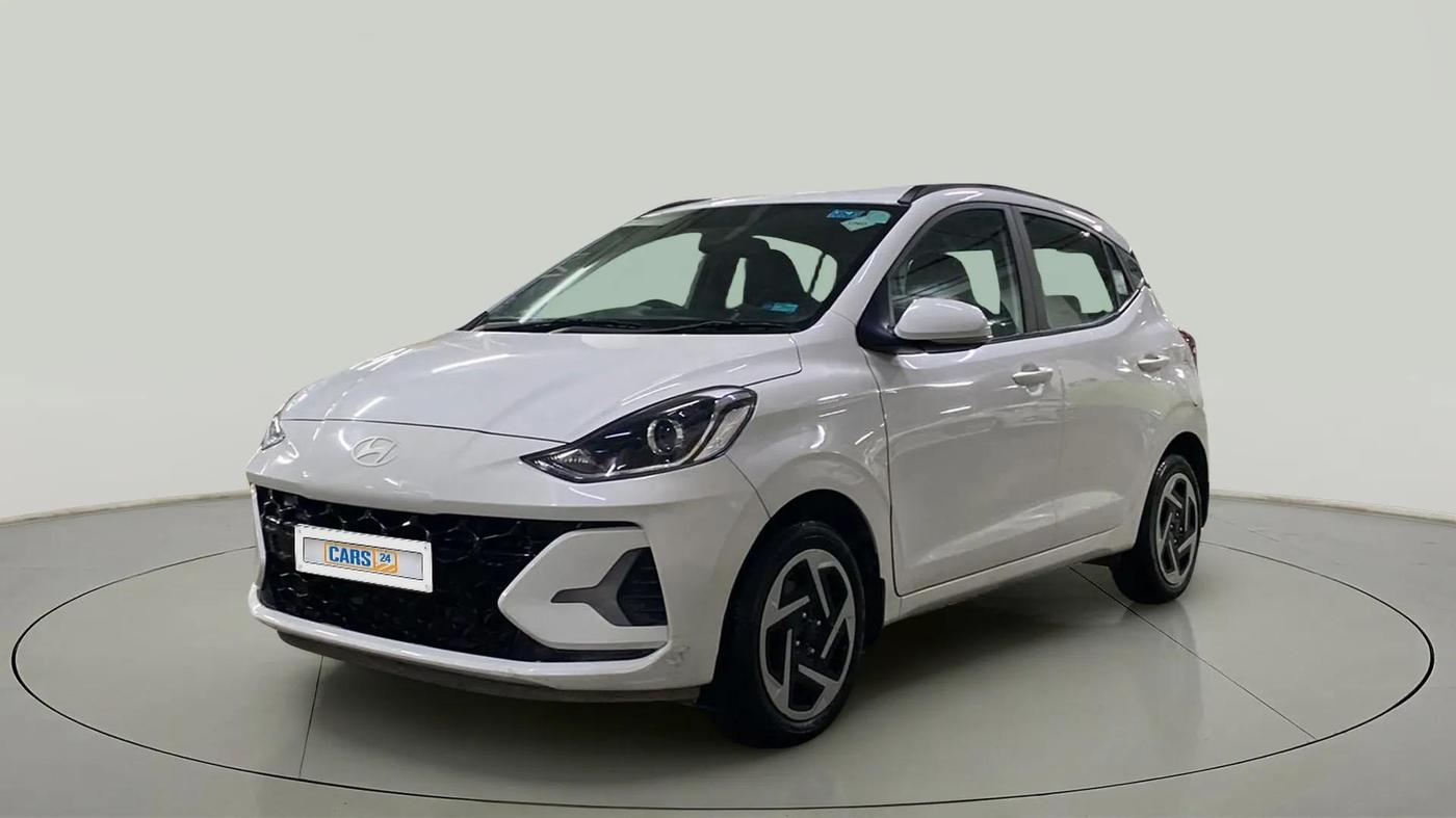 2024 Hyundai GRAND I10 NIOS SPORTZ 1.2 KAPPA VTVT CNG, CNG, Manual, 24,154 km, Left Front Diagonal