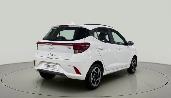 2024 Hyundai GRAND I10 NIOS SPORTZ 1.2 KAPPA VTVT CNG, CNG, Manual, 24,014 km, Right Back Diagonal