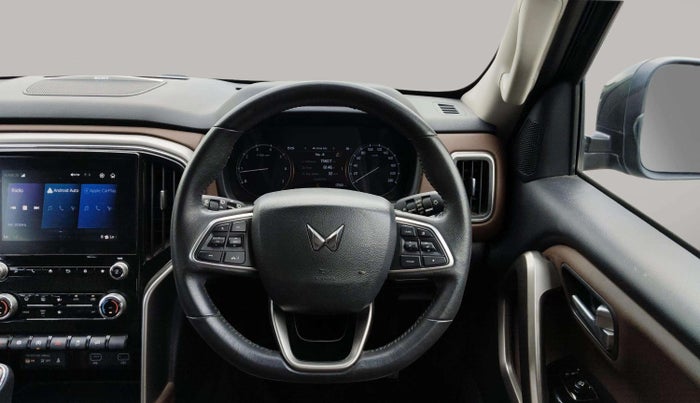 2022 Mahindra SCORPIO-N Z8 L PETROL MT 7 STR, Petrol, Manual, 17,558 km, Steering Wheel Close Up