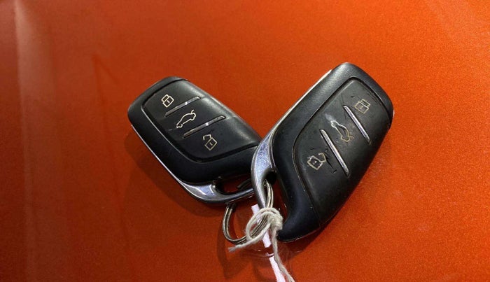 2022 MG ASTOR SHARP 1.5 CVT, Petrol, Automatic, 18,553 km, Key Close Up