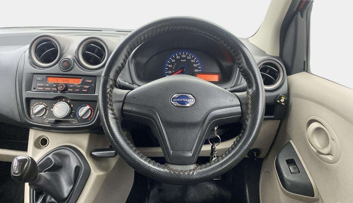 2018 Datsun Go Plus T, CNG, Manual, 36,346 km, Steering Wheel Close Up