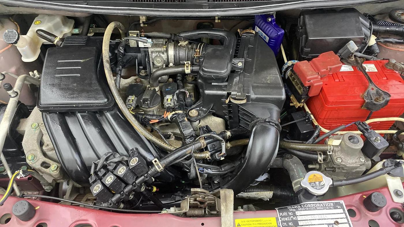 2018 Datsun Go Plus T, CNG, Manual, 36,482 km, Engine View