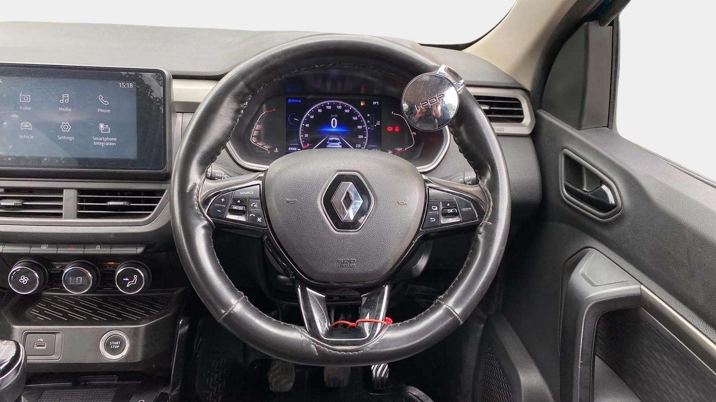 2021 Renault Kiger RXZ TURBO MT DUAL TONE, Petrol, Manual, 49,020 km, Steering Wheel Close Up