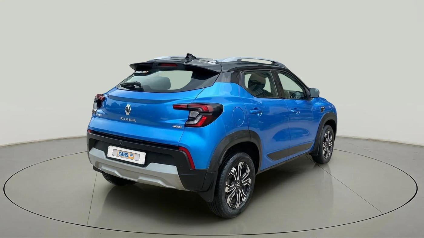 2021 Renault Kiger RXZ TURBO MT DUAL TONE, Petrol, Manual, 49,020 km, Right Back Diagonal