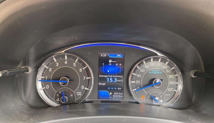 2018 Maruti Ciaz SIGMA 1.5 SHVS MT  PETROL, Petrol, Manual, 93,450 km, Odometer Image
