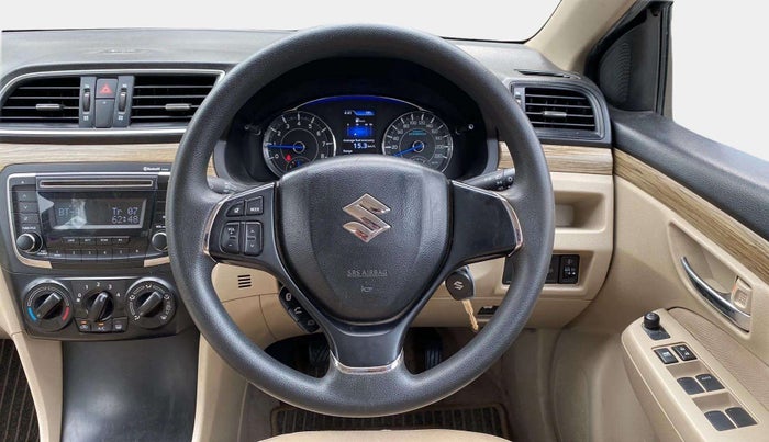 2018 Maruti Ciaz SIGMA 1.5 SHVS MT  PETROL, Petrol, Manual, 93,450 km, Steering Wheel Close Up