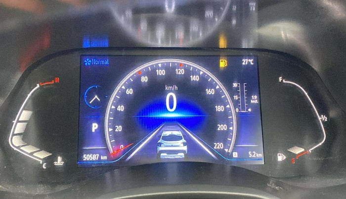 2023 Renault Kiger RXZ TURBO CVT, Petrol, Automatic, 50,583 km, Odometer Image
