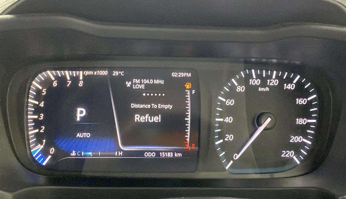 2023 Tata ALTROZ XZA PLUS DARK EDTION, Petrol, Automatic, 15,143 km, Odometer Image