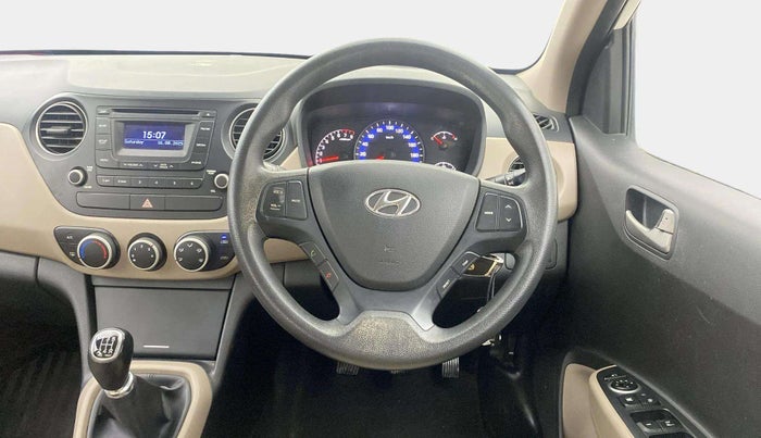 2015 Hyundai Xcent SX 1.2, Petrol, Manual, 32,423 km, Steering Wheel Close Up