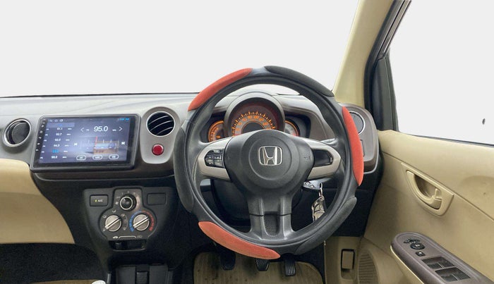 2013 Honda Brio S MT, Petrol, Manual, 88,702 km, Steering Wheel Close Up
