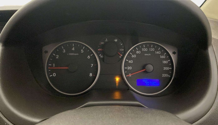 2012 Hyundai i20 MAGNA 1.2, Petrol, Manual, 70,713 km, Odometer Image