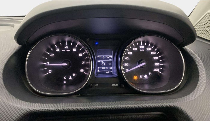 2018 Tata Tiago XZ PETROL, Petrol, Manual, 67,923 km, Odometer Image
