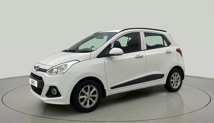 2015 Hyundai Grand i10 ASTA AT 1.2 KAPPA VTVT, Petrol, Automatic, 38,286 km, Left Front Diagonal